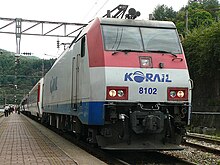Korail 8100 locomotive