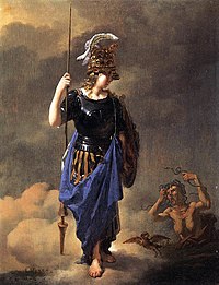 Karel Dujardin - Pallas Athene Visits Invidia, 1652.jpg