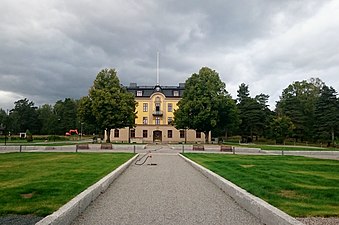 Regementets före detta kanslihus på Rindö.