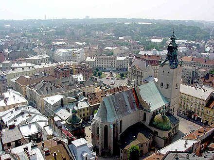 La Latina Katedralo en Lvovo