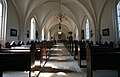 Wide angle view of interior.