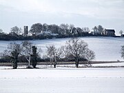 Tower of former windmill on Kirby Hill Kirkby Hill near Old Bolingbroke - geograph.org.uk - 1728482.jpg