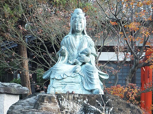 鬼子母神像（きしもじん/きしもしん）,大分県中津市大法寺,Kishimonjin Nakatsu