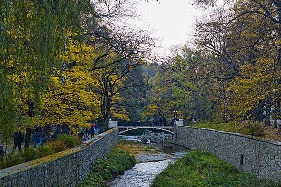 Kislovodsk National Park. Ol'khovka River