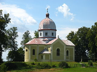 Kobylnica Wołoska Village in Subcarpathian, Poland