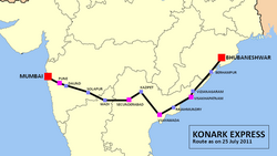 Konark express route.png