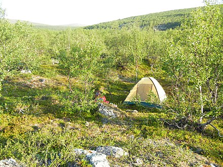 Camping off the beaten path