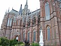 Español: Lateral sudeste de la Catedral de La Plata, provincia de Buenos Aires, Argentina.