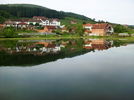 Batlava Lake just outside Podujeva