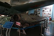 D-21 wreck in the Chinese Aviation Museum