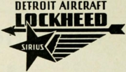 Logo of the Lockheed Sirius.