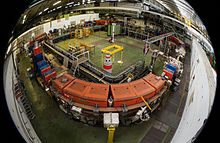 The Low Energy Ion Ring particle accelerator at CERN Low Energy Ion Ring.jpg