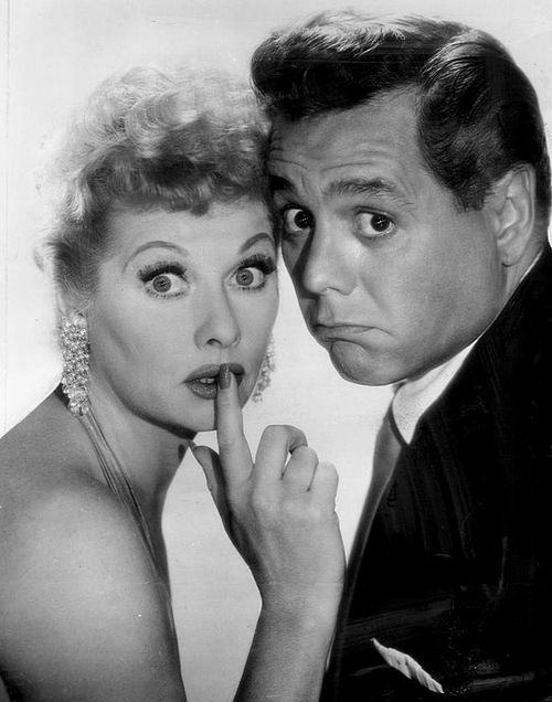 Lucille Ball and Arnaz, 1957
