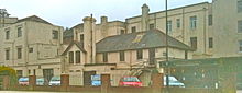 The rear of Glasshayes from Lyndhurst High Street Lyndhurst Park Hotel.JPG