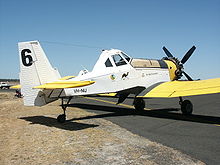 Polish M-18 Dromader used for aerial fire-fighting in Australia.