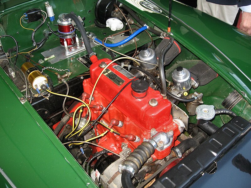File:MG B engine (7987824606).jpg