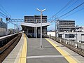 津島駅プラットホーム