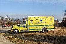 MWAA ambulance at Dulles Airport MWAA ambulance at IAD airport 2021.jpg