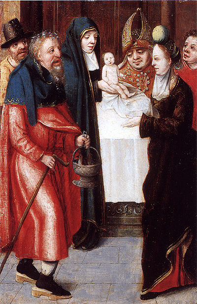 The Presentation of the Christ Child in the Temple
Master of 1518
Oil on panel
private coll. Maitre 1518.jpg