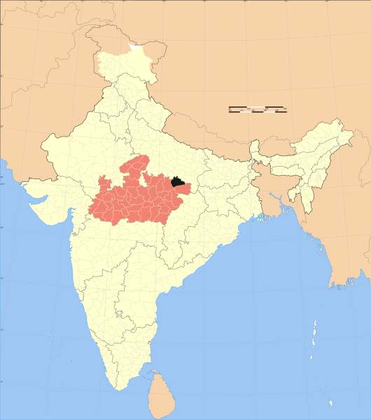 File:Madhya Pradesh district location map Rewa.svg