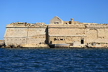 Fort Ricasoli in Kalkara, Malta already showing signs of damage where the land is being eroded Malta - Kalkara - Fort Ricasoli (MSTHC) 02 ies.jpg