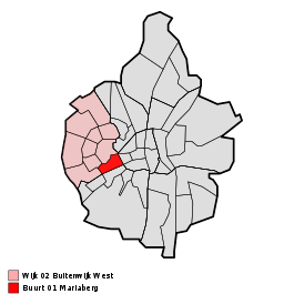Map - NL - Maastricht - Wijk 02 Buitenwijk West - Buurt 01 Mariaberg.svg