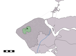 Kaart van Aagtekerke