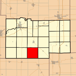 Lage in Lee County