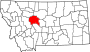 Map of Montana highlighting Cascade County.svg