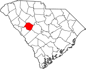 Localisation de Comté de Saluda(Saluda County)