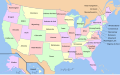 Cele 50 de state federate ale SUA