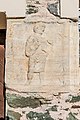 English: Roman grave relief of a scrivener (CSIR II/3, 255) Deutsch: Römerzeitliches Grabbaurelief mit schreibendem Librarius (CSIR II/3, 255)