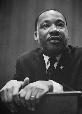 Dr. Martin Luther King Jr. remains the most prominent political leader in the American civil rights movement and perhaps the most influential African American political figure in general.