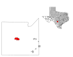 Окръг Медина Hondo.svg