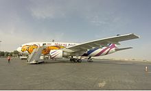 Meraj Airlines Airbus A300-600 with new livery MerajAirA306PersianCheetah.JPG