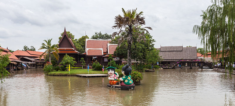 File:Mercado flotante, Ayutthaya, Tailandia, 2013-08-23, DD 02.jpg