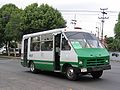 Microbus στην Πόλη του Μεξικού.