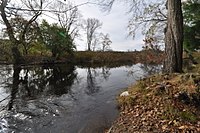 MillisAndMedfieldMA CharlesRiverWithDwightStreetBridgeAbutment.jpg