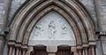 Tympanum of Madonna and child at St Macartan's Cathedral, Monaghan[4]