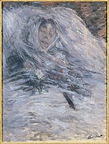 Claude Monet, Camille sur son lit de mort, 1879, musée d'Orsay