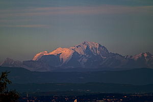 Mont Blanc: Toponymie, Géographie, Histoire