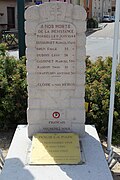 Mémorial des Résistants.