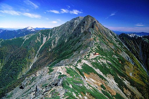 Mount Kita from Mount Nakashirane 2001-10-03