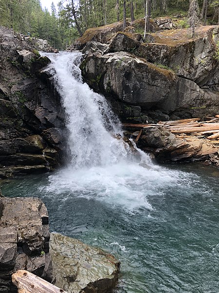 File:Mt Rainier Nat'l Park — Silver Falls (2021-09-04) 054209PM.JPG