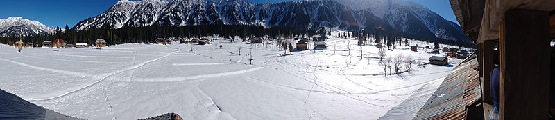 File:Musk Deer Panoramic View of Aurang Kel, AJK Pakistan.jpg