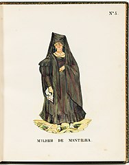 Nº 5 Mulher de mantilha