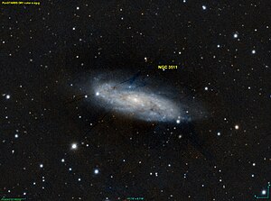 NGC 3511 as imaged with Pan-STARRS