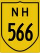 National Highway 566 Shield}} 