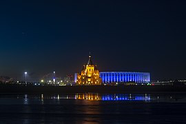 The Spit (confluence of Oka and Volga Rivers)