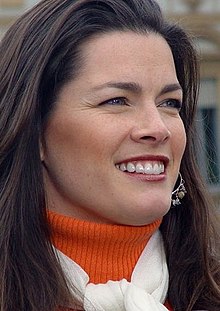 Nancy Kerrigan argazkietan ateratzen